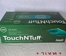 Ansell TouchNTuff Disposable Nitrile Gloves 92-600 (XL 9.5-10
